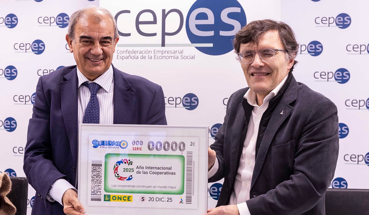 El Año Internacional de las Cooperativas tiene su cupón de la ONCE